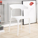 Dining Chair Stackable Chair Simple Horn Chair Thickened With Backrest Plastic Chair Home Dining