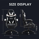 Gaming Chair Comfortable Nylon Foot With Footrest Office Chair Computer Chair E-sports Chair