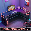 【2022 NEW】E-sports Gaming Table Computer Table With RGB Lighting Home Ergonomic Study Table Study