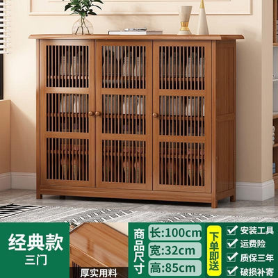 GC Shoe Cabinet Shoe Rack Cabinet Multi-storey Dust-proof Porch Cabinet At The Entrance Of Rental