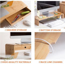 Wooden Monitor Stand Laptop Stand