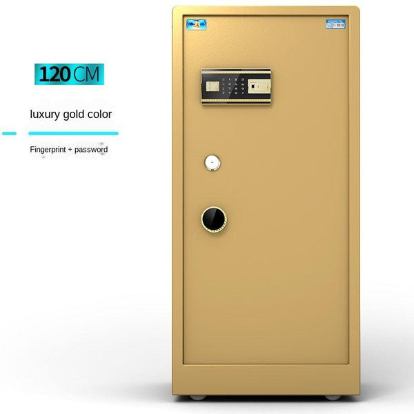 Household Big Safe Deposit Box Digital Fingerprint Lock Cabinet All Steel Anti-theft Fire-proof