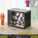 Popmart Display Box Acrylic Figurine Display Case For Blind box Lego With Display Shelf Transparent