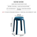 【Buy 3 Free 1】Nordic Dining Stool living room Small Stool Simple Plastic Stool Round Shape Stool