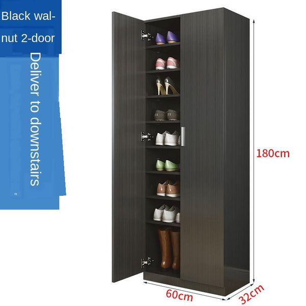 Shoe Cabinet Household Door Large Capacity Space-saving Solid Wood Special Price Economical
