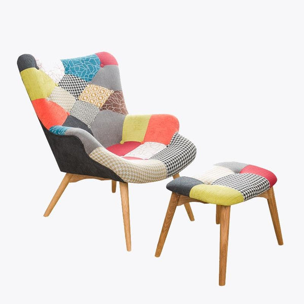 Nordic Armchair Modern Simple Small Type Leisure Tiger Chair Bedroom Balcony Lazy Man Small Sofa