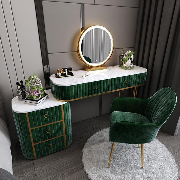 Luxury Marble Light Bedroom Net Red Style Modern Simple Storage Cabinet One Small Family Dressing