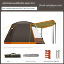 Adventure Camel Outdoor Full-automatic Thickened Rainstorm-proof Camping Aluminum Rod 3-4-person