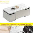 Lifting And Lowering Table Dual-use Folding Multi-functional Tea Tv Cabinet Set Storage Simple