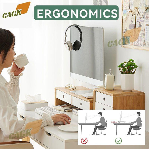Wooden Monitor Stand Laptop Stand
