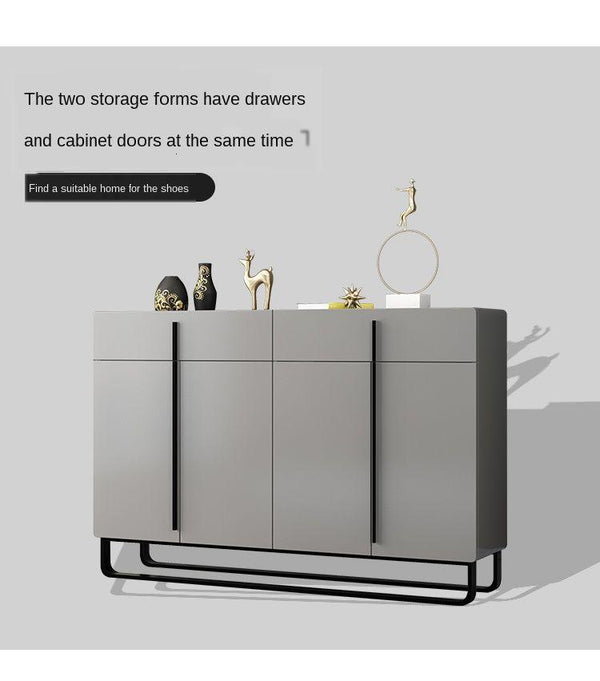Light Luxury Porch Simple Modern Large Capacity Door-to-door Shoe Cabinet Household Door Partition