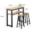 ARTISAM Bar Table Household High Bar Table Simple Bar Table