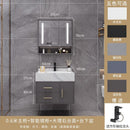 Runzeu Rock Slab Marble Bathroom Cabinet Combination Modern Simple Toilet Washstand Washbasin Light