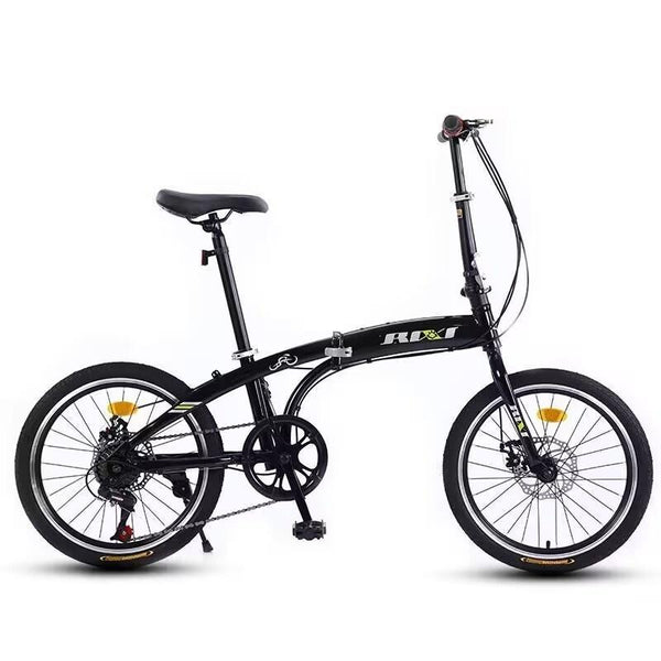 High Carbon Steel 7 Speed Foldable Adult Bike