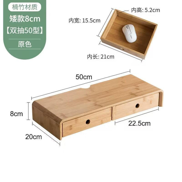 Wooden Monitor Stand Laptop Stand