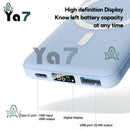 YAYU 10000mAH Slim Magnetic Wireless Power Bank Fast Charging Light Portability Powerbank