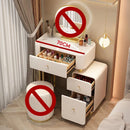 YICHANG Dressing Table With Password Intelligent Fingerprint Lock Cabinet Rock Plate Solid Wood