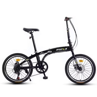 [SG READY STOCK] 20 Inch Foldable Bicycle 7-speed Variable Speed Bicycle High-carbon Steel Folding