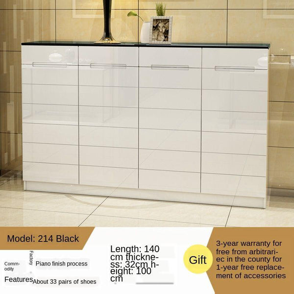 Door Shoe Cupboard Storage Partition Cabinet Ultra-thin Paint Xuan Guan Cabinet Simple Modern