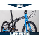 🔥In Stock🔥Trinx-Flybird Foldable Bicycle 20-inch Shimano 8-speed Aluminum Alloy Frame Folding