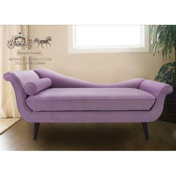 Princess Lounge Chairs American Minimalist Fabric Living Room Chair Small Family-sized Balcony