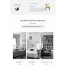 Floor Wall Bookshelf White Economical Sofa Modern Simple Narrow Corner Slit Shelf Small Bookcase
