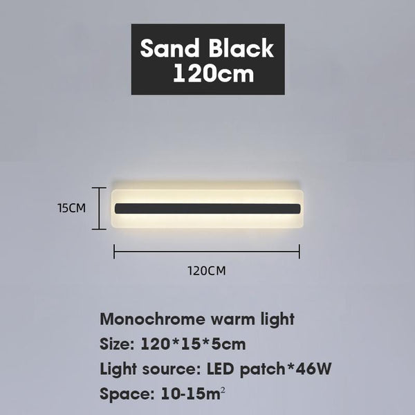 HJFA Minimalist Nordic Led Bedroom Bedside Modern Simple Style Hotel Corridor Wall Lamp