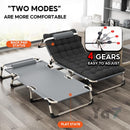 YAYU Foldable Bed Frame Sofa Bed Lightweight Ultra-wide 75Cm Adjustable Back Multi-functional Single
