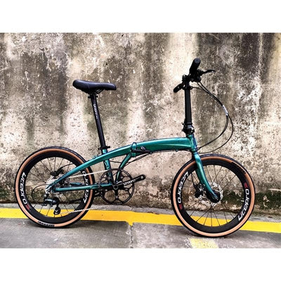 Hot Sale Crius Foldable Bicycle Shimano 11 Speed 20 Inch Bicycle Velocity Aluminum Alloy Frame Disc