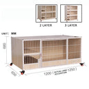 Cat Cage Solid Wood Cat Cage Three-storey Luxury Cat House Cat Villa Large Multi-storey Breeding Cat