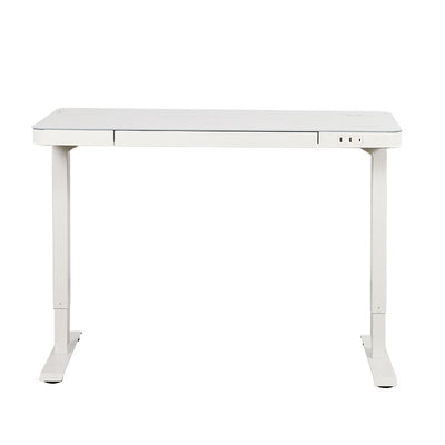 Desiny Glass Standing Desk Electric Height Adjustable Table WIreless Charger Removable Computer
