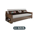 AUSITUR Sofa Bed Foldable Storage Sofa Bed living Room Solid Wood Simple Push-pull Sofa