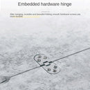 ARPER Foldable Coffee Table Marble Blister Folding Tempered Glass Side Table Household Dining Table
