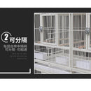 RUNPET Large Bird Cage Parrot Breeding Cage Large Space Birdcage
