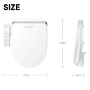 K.T Smart Toilet Seat Intelligent Toliet Lid Cover Instant Water Heating Electronic Heated Bidet