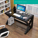 🎉Ready Stock🎉 Simple Modern Desk Writing And Chair Set Integrated Internet Cafes Game Table
