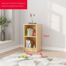 Floor Wall Bookshelf White Economical Sofa Modern Simple Narrow Corner Slit Shelf Small Bookcase