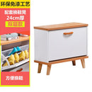 Shoe Rack Nordic Tipping Bucket Household Entrance Large Capacity Storage Porch Cabinet Indoor