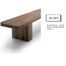 Nordic Solid Wood Benches, Wooden Industrial Wind Benches, Living Rooms, Family Dining Tables, Log