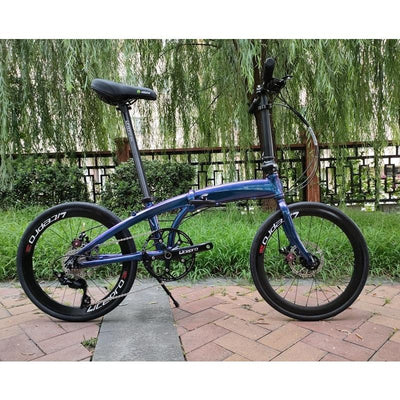 Hot Sale Crius Foldable Bicycle Shimano 11 Speed 20 Inch Bicycle Velocity Aluminum Alloy Frame Disc