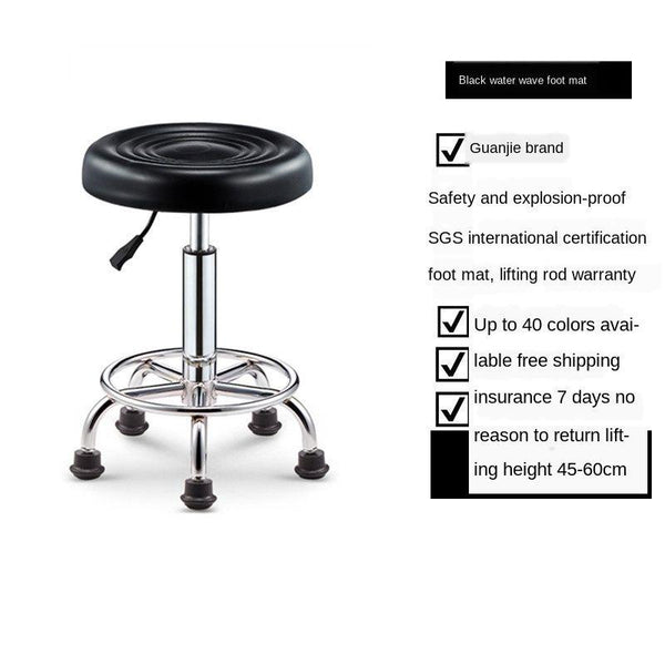 Lift 🔥ready Stock🔥2021 Bar Backrest Table Home High Round Fashion Creative Beauty Stool Swivel