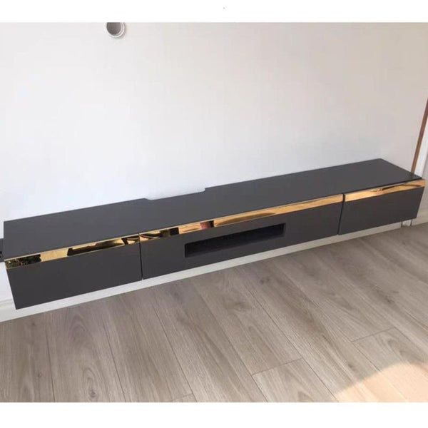 TV console wall mounted cabinet