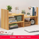 Creative Bookshelf With Wooden High Capacity Desktop Cabinet Simple Table Small Bookcase Student