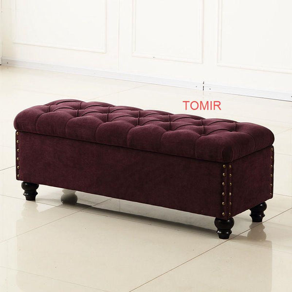 Nordic Change Shoe Stool Storage Sofa Bench Door Storage Foot Pedal Bed Tail