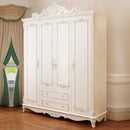 Wardrobe Sliding Door European Style Bedroom Wardrobe Sliding Door 2/3/4 Doors Wardrobe