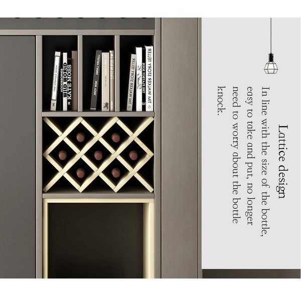 Cabinets Storage Modern Minimalist Folding Nordic Wine Cabinet