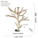 Rack Wear-resistant Non-sticky Wood Solid Dry Trunk Large Nest Net Red Cat Tree Climbing Pet