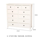 Locker Storage Cabinet Special Offer Nordic Simple Modern Bedroom Chest of Drawers Solid Wood