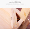 Kindergarten Children's Study Table Solid Wood Desk Chair Rectangular Table Square Desk Chair Set