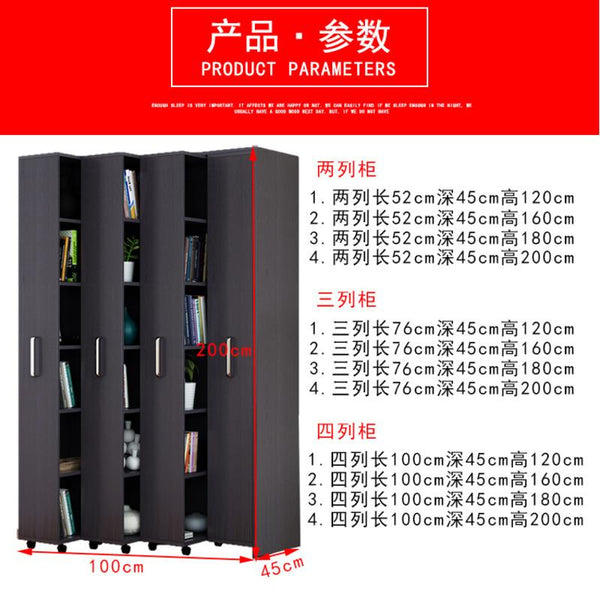 Hidden Movable Bookcase Invisible Sliding Bookcase Drawer Type Dust-proof Bookshelf Storage Belt